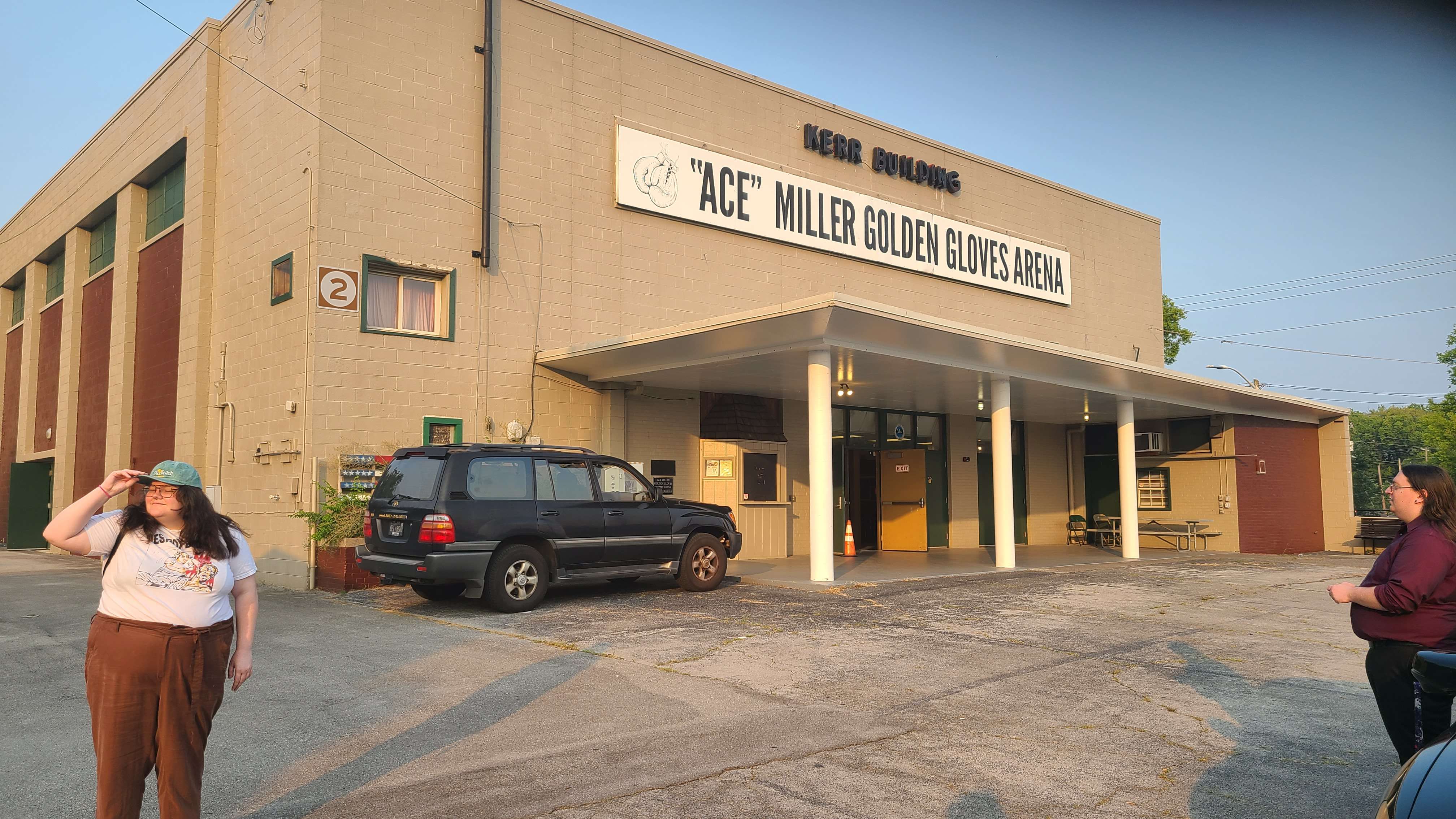 The Golden Gloves Boxing Arena in Knoxville, TN.